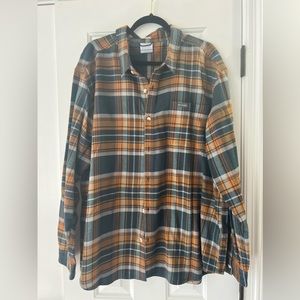 Men's Columbia Fleece Button Up XXL